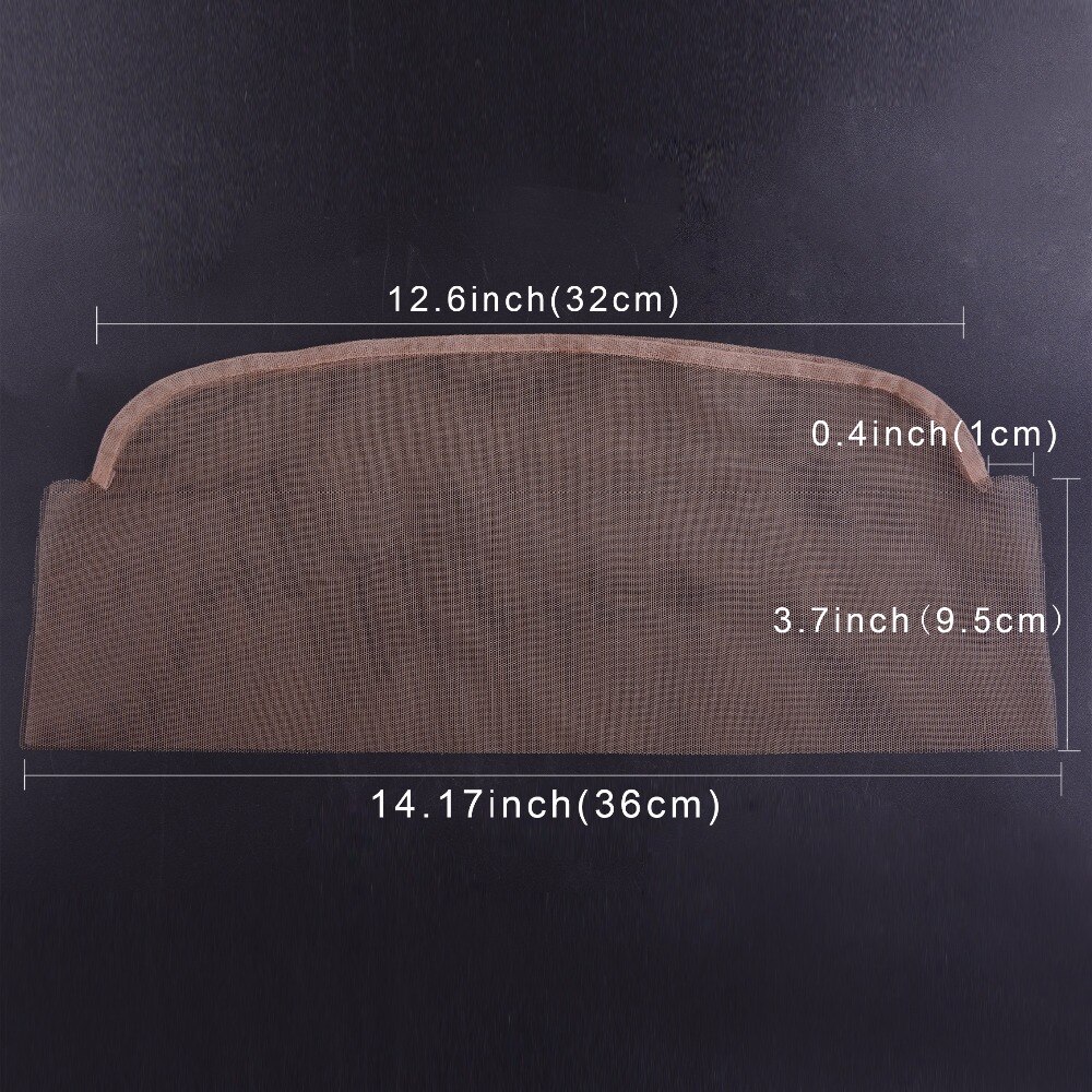 1Pc/Lot Lace Net Basement Foundation for Making Lace Top Closure Wigs Making 13*4 inch