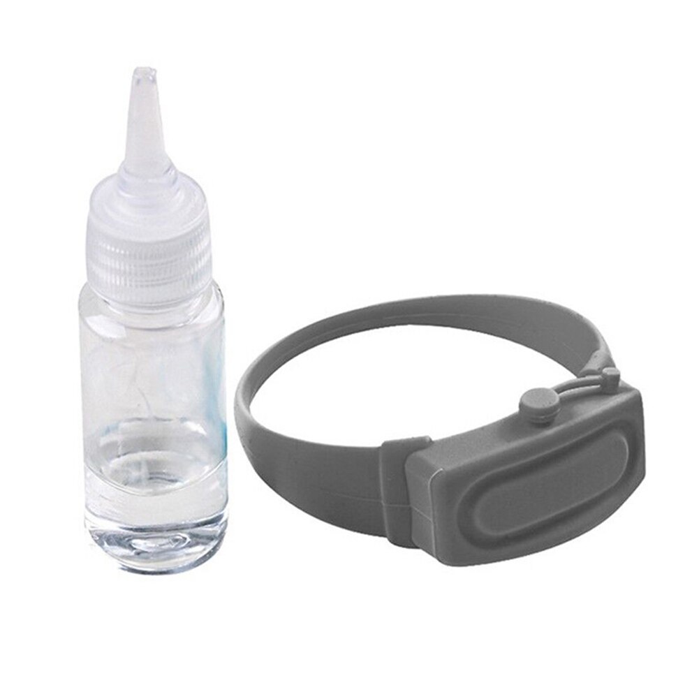 Draagbare siliconen armband alcohol desinfectiespray polsband dispenser handdesinfecterende gel houder horloge armband voor volwassenen/kinderen