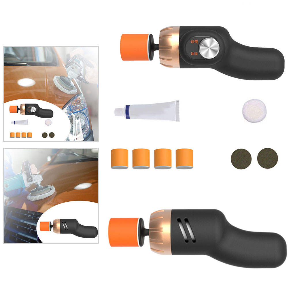 Cordless Mini Buffer Polisher Sander Wax Machine Sandpaper Repair Disc Automobile Polishing Machine
