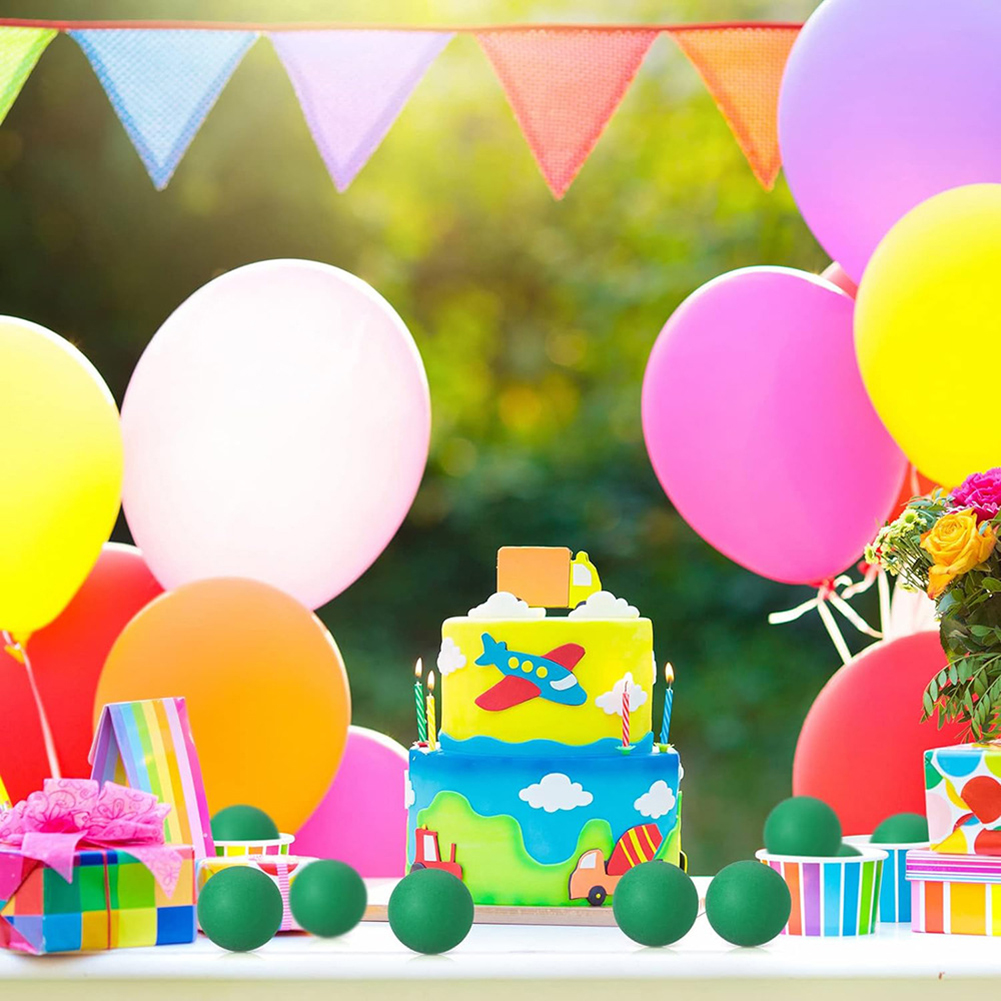 50 Uds. Bolas de colores lavables, pelotas de Ping Pong de 40mm, bolas multicolores para decoración de de cerveza, juegos competitivos