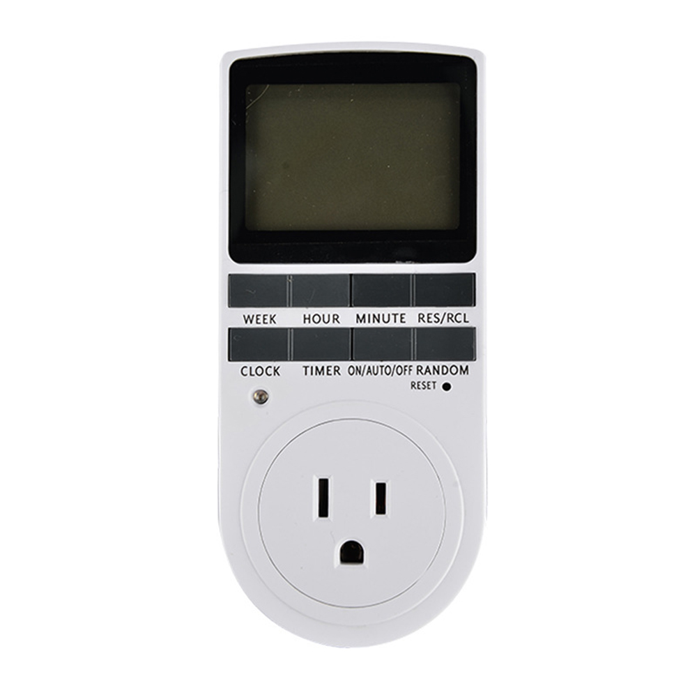 Timer Digital Timer Programmable Time Switch Outlet 230V 220V 120V 16A 15A 13A 10A UK EU US Plug Kitchen Timer Socket 60Hz: Gold
