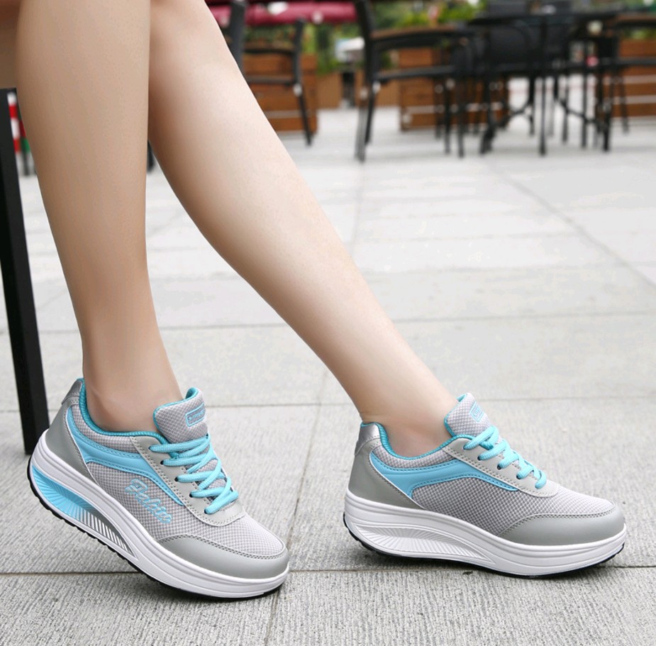 Tennis Feminino-Chaussures de Tennis pour femmes, baskets pour gymnastique augmentant la taille et la stabilité, stabilité et Fitness, collection