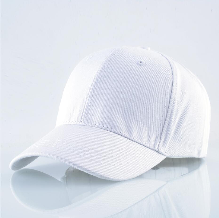 Baseballowy dla obu płci czapki dla mężczyzn kobiety 100% bawełna stałe czapki tirówki czarna czapka typu Snapback kości Mosculino na wolnym powietrzu zwykły regulowana czapka golfowa: biały