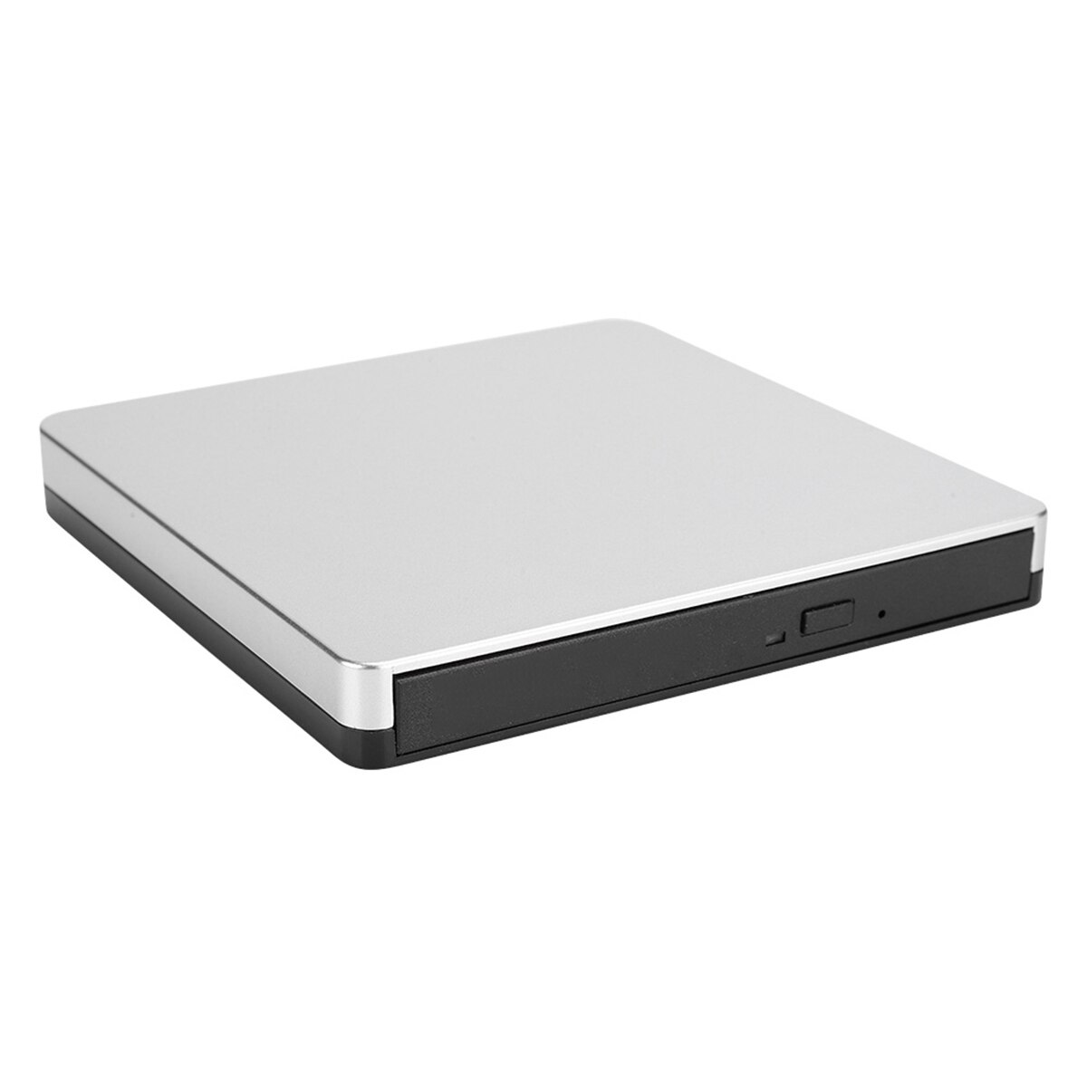 USB3.0 Dvd Writer Aluminium Shell Externe Optische Drives Voor Desktop Notebook Computer (Zilver)