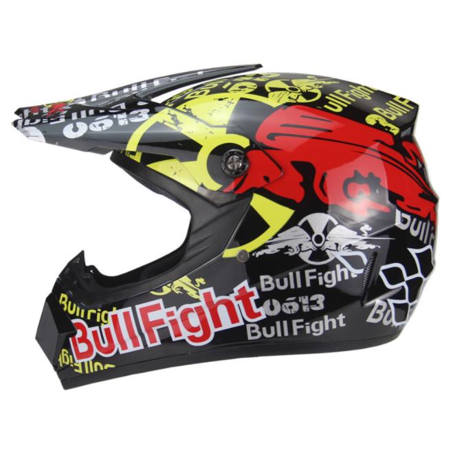 Mat Zwart Helm Kind Baby Latka Motocross Full Body Protect Armor Moto Helm Knie Elleboog Guard Hoofd protector Fietsen combin: helmet 6