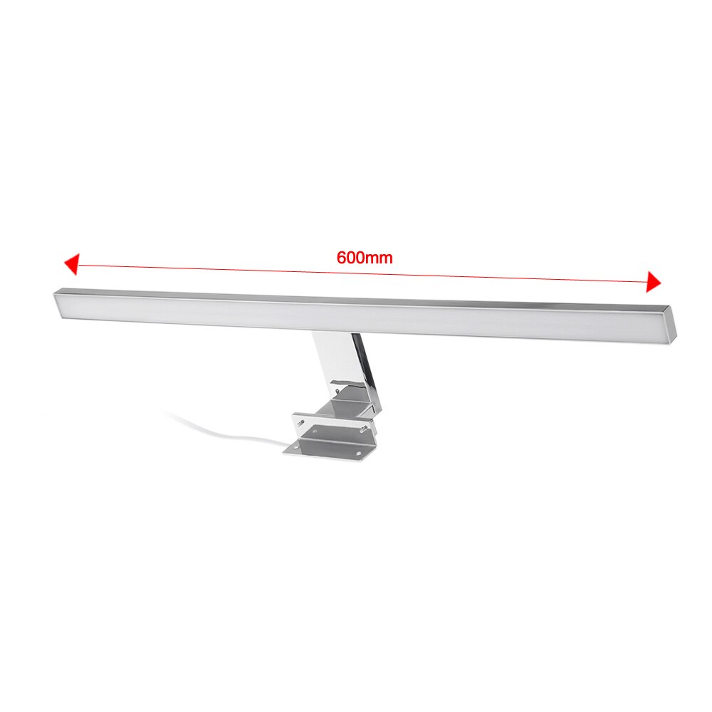 Badeværelse skab lys led spejl lys make-up spejl lys væg lamper forfængelighed lys  ip44 neutral hvid produkt længde : 600mm