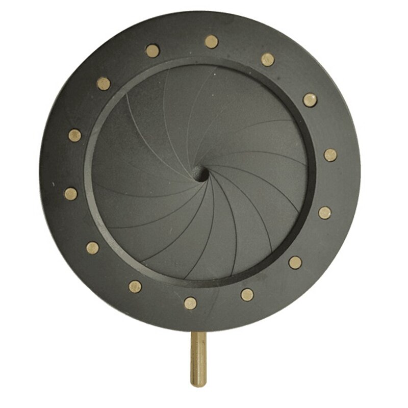 1,5-25mm Blende Variable Optische Irisblende Kamera Licht Kondensator Mikroskop Zubehör 14 Klingen