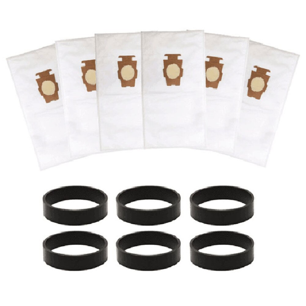 Sacos de pó de pano aspirador de pó para kirby sentia g10, g10e aspirador de pó faixa de borracha para kirby sentia g10, g10e: 1 set