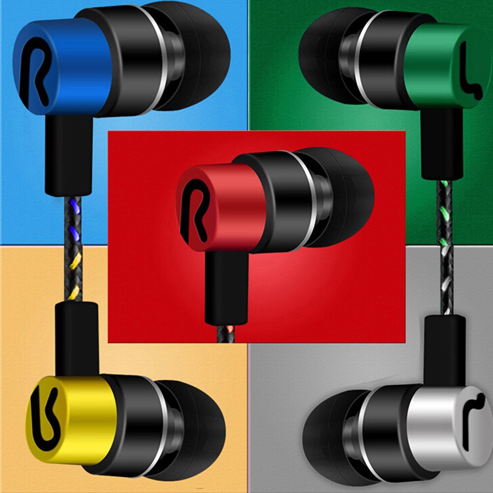 Universele 3.5mm In-Ear Oortelefoon 3.5mm Super Bass Headset Hifi Stereo Muziek Oordopjes Sport Koptelefoon Voor Mobiele Telefoon # sw