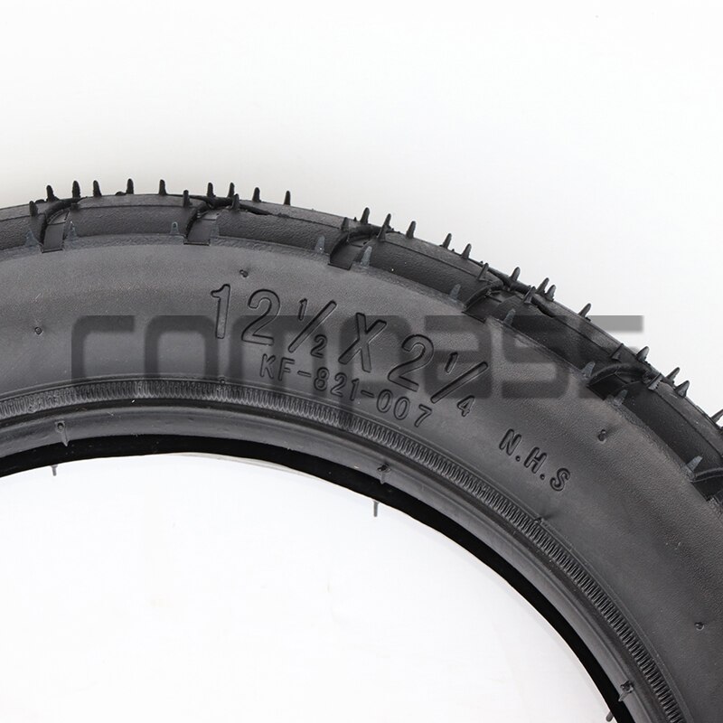 12 Inch Pneumatic Tires 12 1/2x2 1/4 Tyre Inner Tube for Baby Carriage Folding Bike Electric Vehicle Mini Motorcycle