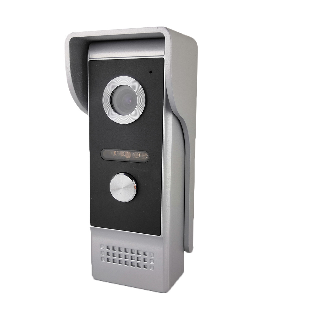 Dørtelefon intercom udendørs opkaldspanel enhed til lejlighed hjem sikkerhed video dørtelefon dørklokke system ir nattesyn