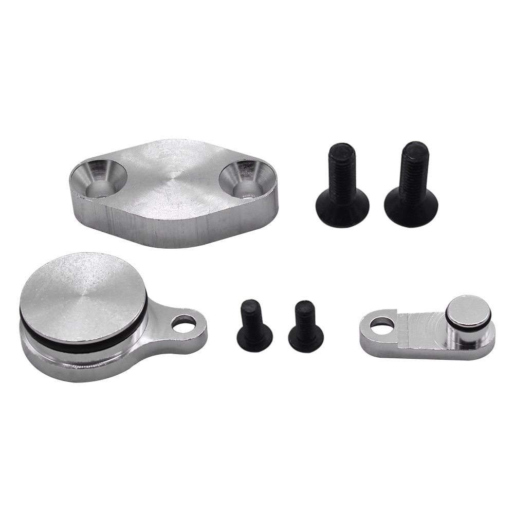 Newest LS EGR+EVAP Valve Block Off Plates Kit Purge Solenoid Plug Intake/Exhaust 5.3 6.0 LM7