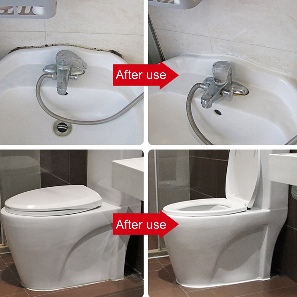 White Tub and Tile Sealant Squeezed Tube Kitchen Bathroom Sealant Caulk Squeezed Tube 90ml KSI999