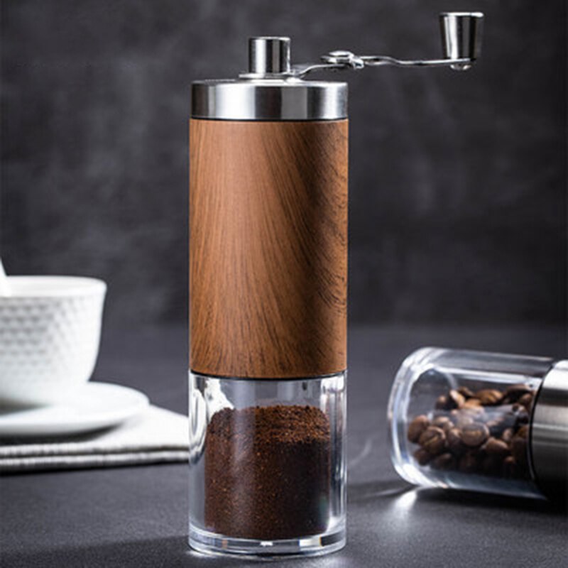 Manual Coffee Bean Hand Grinder Coffee Beans Grinding Machine Grain Mill Utensil