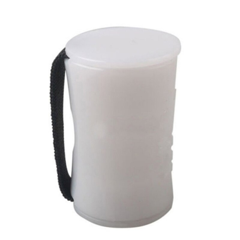 Finger Sand Hammer Sand Bell Sand Egg Mate Guitar Accompaniment Finger Drum Hammer Egg Shaker: white