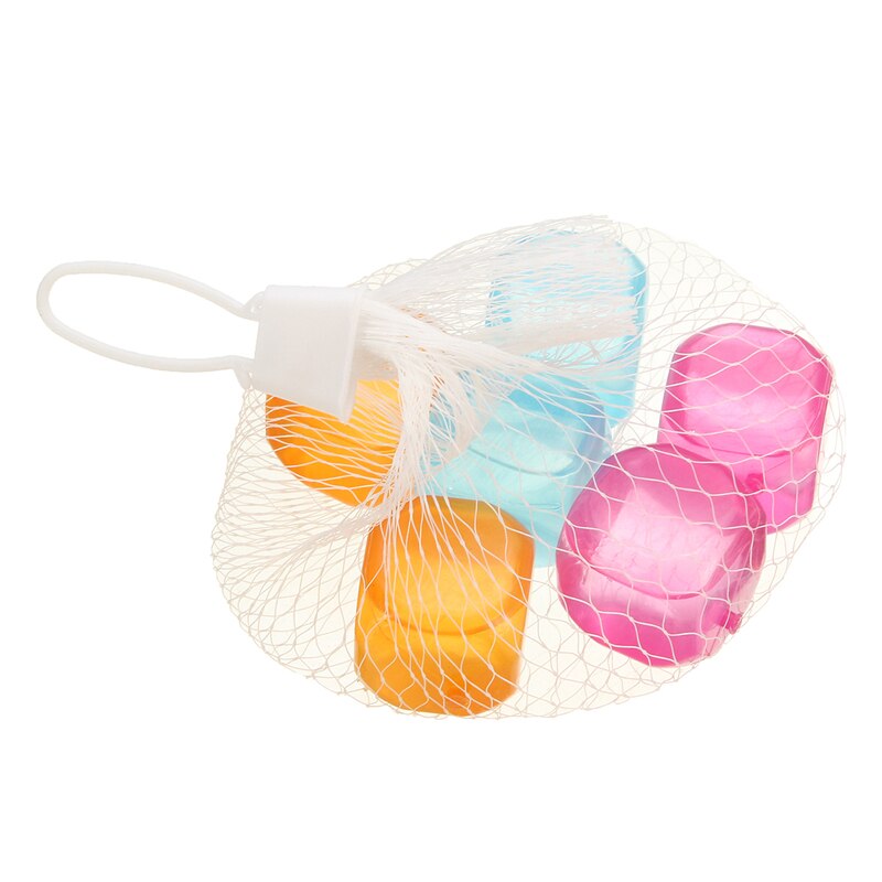 Arshen 12 stuks/set ijsblokjes van voedingskwaliteit plastic in de vorm van een vrucht, herbruikbaar plastic, veelkleurig, koel, koud drinkgerei, bar, barbecue, feest