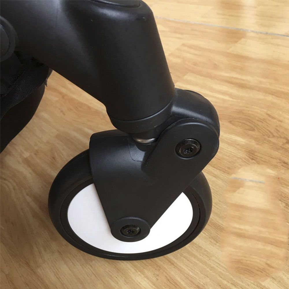 Gereedschap kinderwagenaccessoires trolleywielbeugel pu-band zijdeksel schroefclip type kinderwagenwielen wielassen accessoires