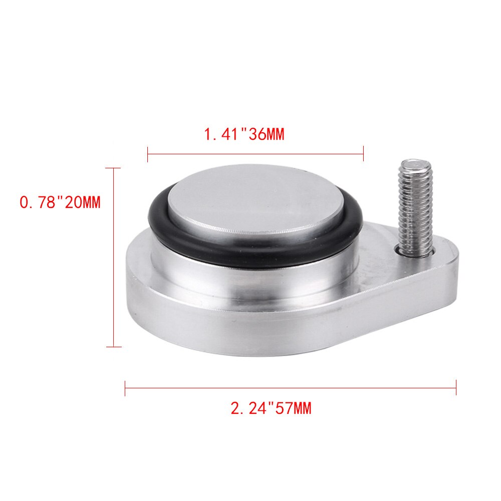 RASTP-for LS LQ4 EGR DELETE TUBE PLUG INTAKE BLOCK OFF Plate LSX for Chevrolet Avalanche 4.8 5.3 6.0L most model RS-OFI030