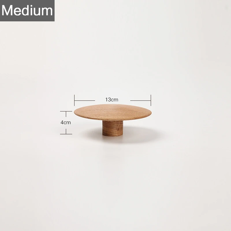 Wall Coat Rack Wooden Round Wall Hook Living Room Bedroom Porch Coat Rack Decorative Towel Hook Decorative Wooden Round Hook: Light Grey