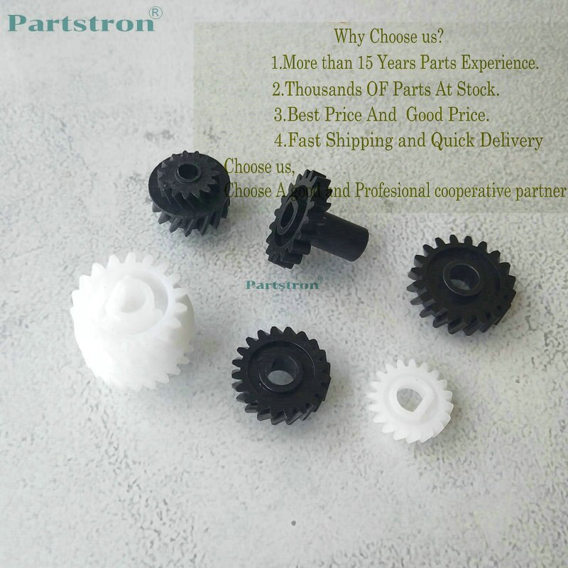 1Set Developer Gear Kit 6Pcs For use in Konica Minolta Bizhub 162 163 180 210 220 Di1611 Di1811 152 183