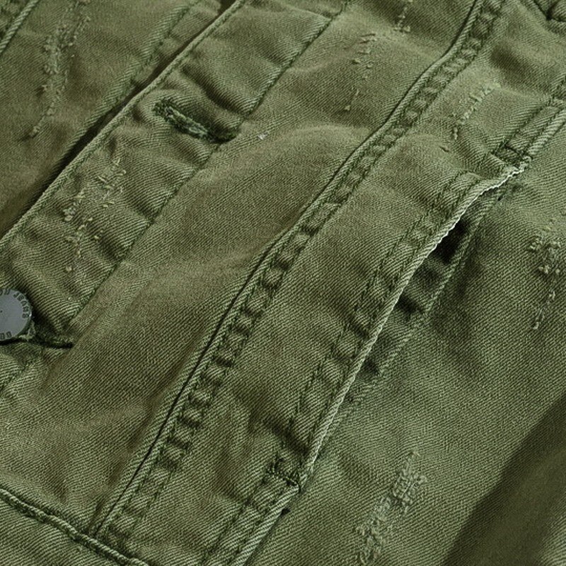 chaleco vaquero coreano de corte delgado para hombre de la de la personalidad chaleco sin mangas de un solo pecho Punk deshilachado de talla grande M-5XL prendas de vestir exteriores para hombre