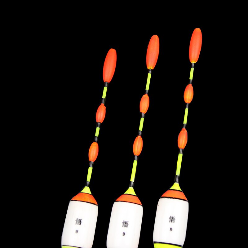 Wlpfishing 3 st / parti fiske float räkor floater high sensible balsa is fiske bobbers crucian karp fiske tillbehör tackla