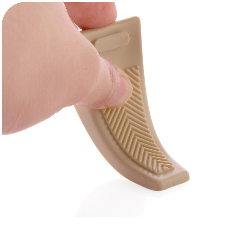 2pcs! Prevent wind Door Wedge Shaped Rubber Doorstops Stop Stopper doorstops decorative Child Safety Finger Protect