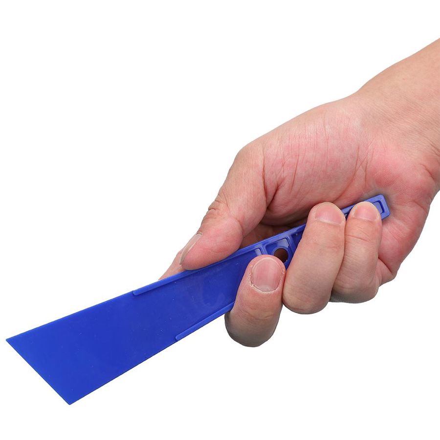 6Pcs Plastic Lijm Tool Uitstrijkje Lijm Schraper Lederen Craft Gereedschap Hand-Made Naaien Plastic Lijm Tool Accessoires