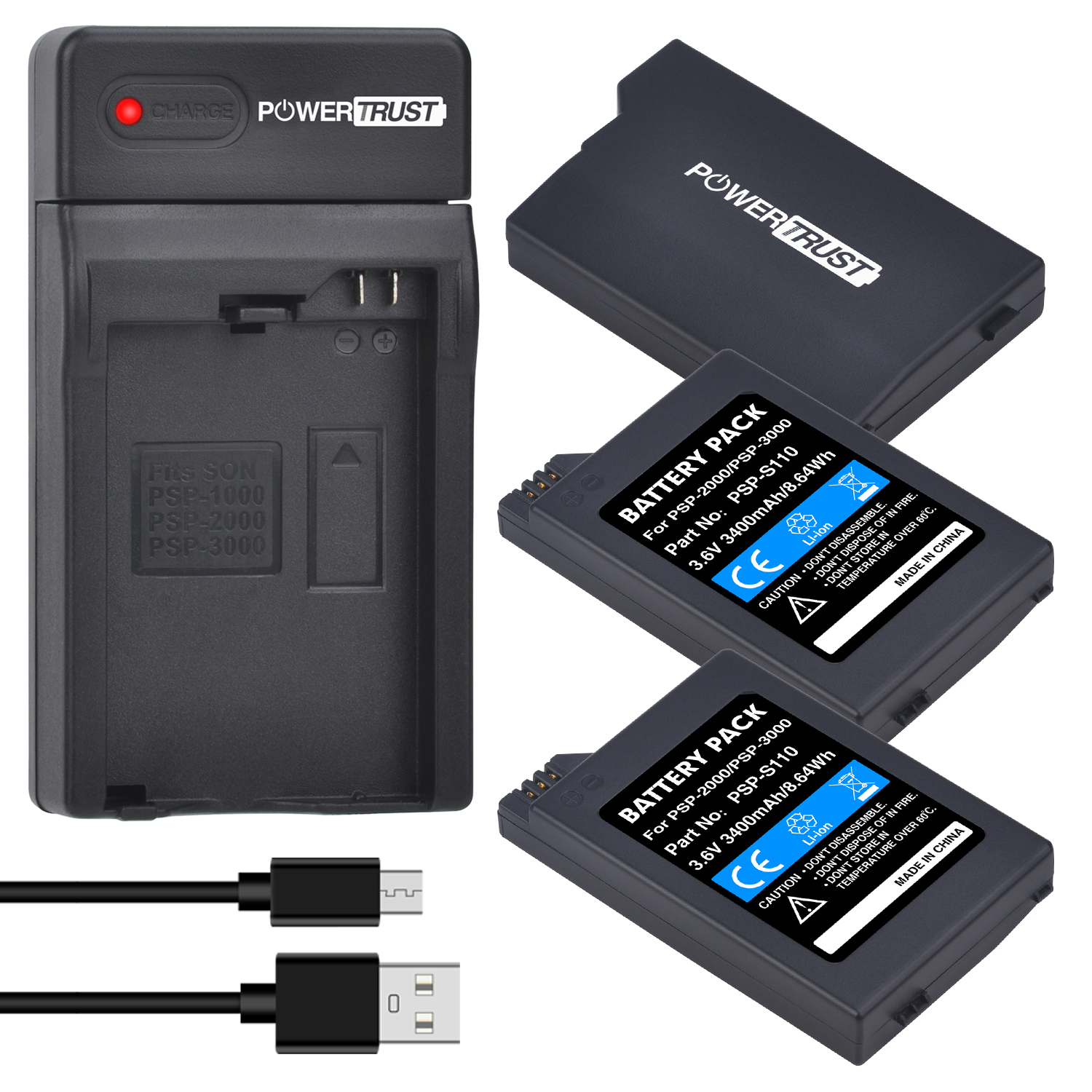 Batteria 2400mAh PSP-2000 PSP-3000 per Sony PSP2000 PSP2001 PSP2002 PSP2003 PSP2004 PSP2005 PSP2007 PSP2008 PSP3000: Viola