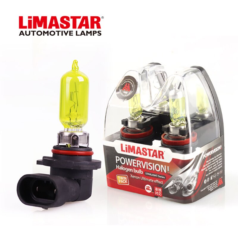 2 Stuks/1 Paar HB4 9005 12V 55W60W/100W Auto Lamp Koplamp Halogeen Koreatech Gouden Vision geel 3000 K/2800K Mistlamp: Default Title