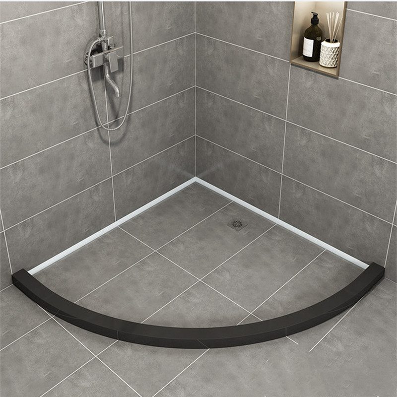 Silicone Bathroom water Stopper Blocker Flood dam Barrier for Kitchen countertop sink shower wall corner Sealant Tape Waterproof