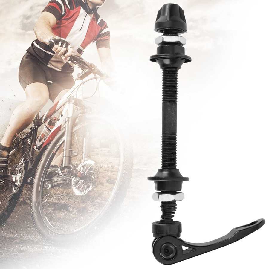 Bike Bearing Hub Axle Hollow Front Axle 108 and Quick Release Front Wheel 145 Set Bicycle Hub Axle Bike Accessory