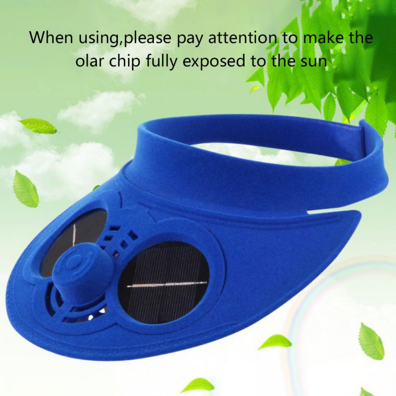 Nuovo Cappello di proprietà con Ventilatore Solare Cappelli Da baseball con Ventola Di Raffreddamento Delle Ragazze Dei Ragazzi Divertente Cappellini di Campeggio per picnic Esterna di Viaggio arrampicata