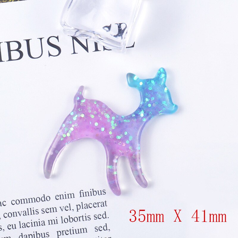 Symphony Charms for Slime DIY Candy Polymer Bead Filler Addition Slime Accessories Toys Lizun Modeling Clay Kit for Children: Deer