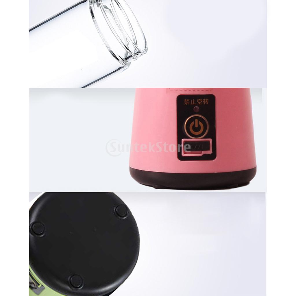 Portable Blender, Electric Juicer Cup, Fruit, Smoothie, Baby Food Mixing Machine 400ml, 6 Models Available
