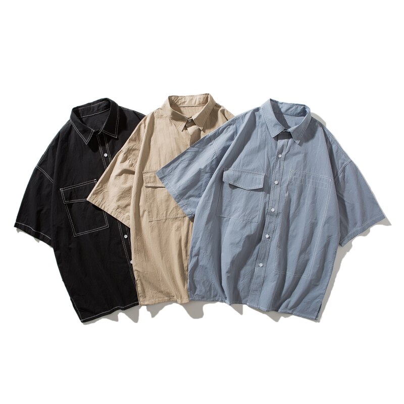 men shirt stranger things camisa masculina Long sleeves hawaiian shirt Men Clothing linen shirts men A short sleeved shirt