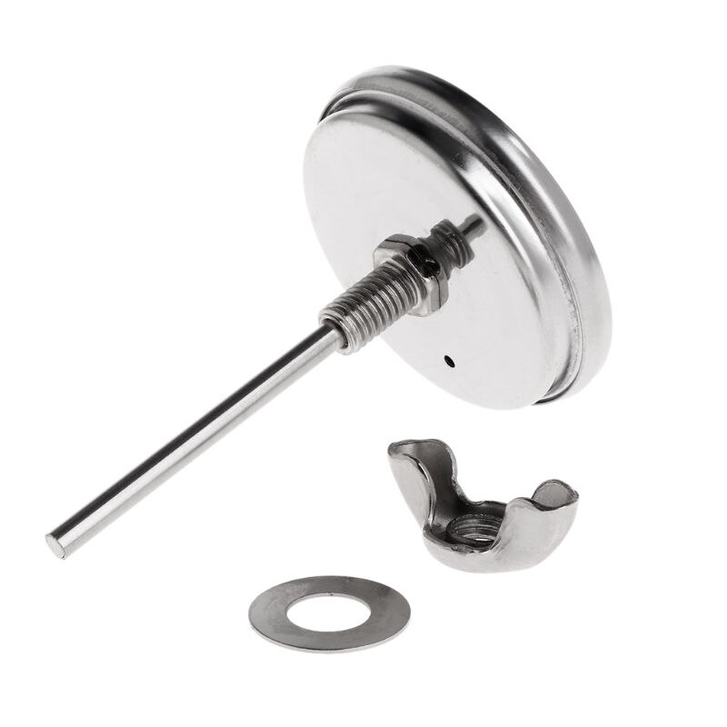 2 " 550f bbq termometer måler grille grille trøyker kull varme indikator