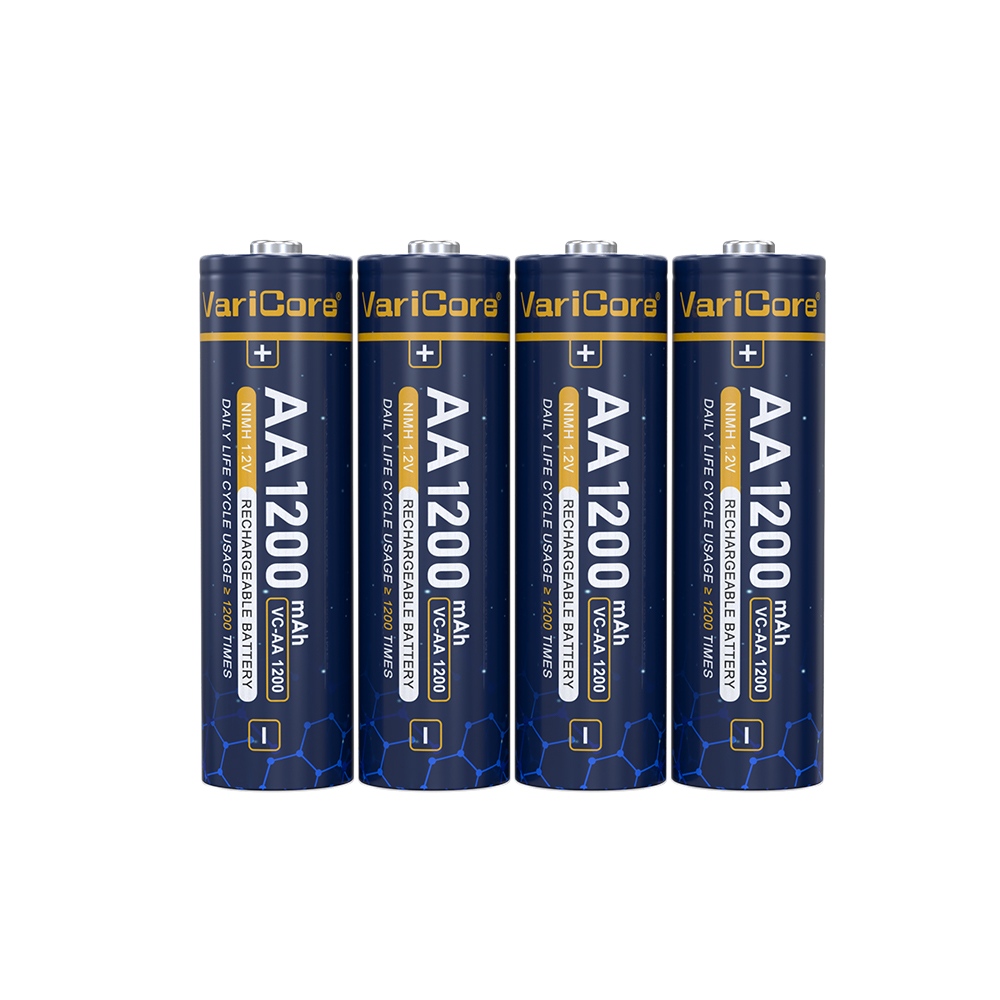 VariCore AA 1200mAh 1.2V Akumulatory Ni-MH Wysokiej Pojemności robić Aparatów Cyfrowych/Zabawek RC/Latarek Długa Żywotność Ekologiczne