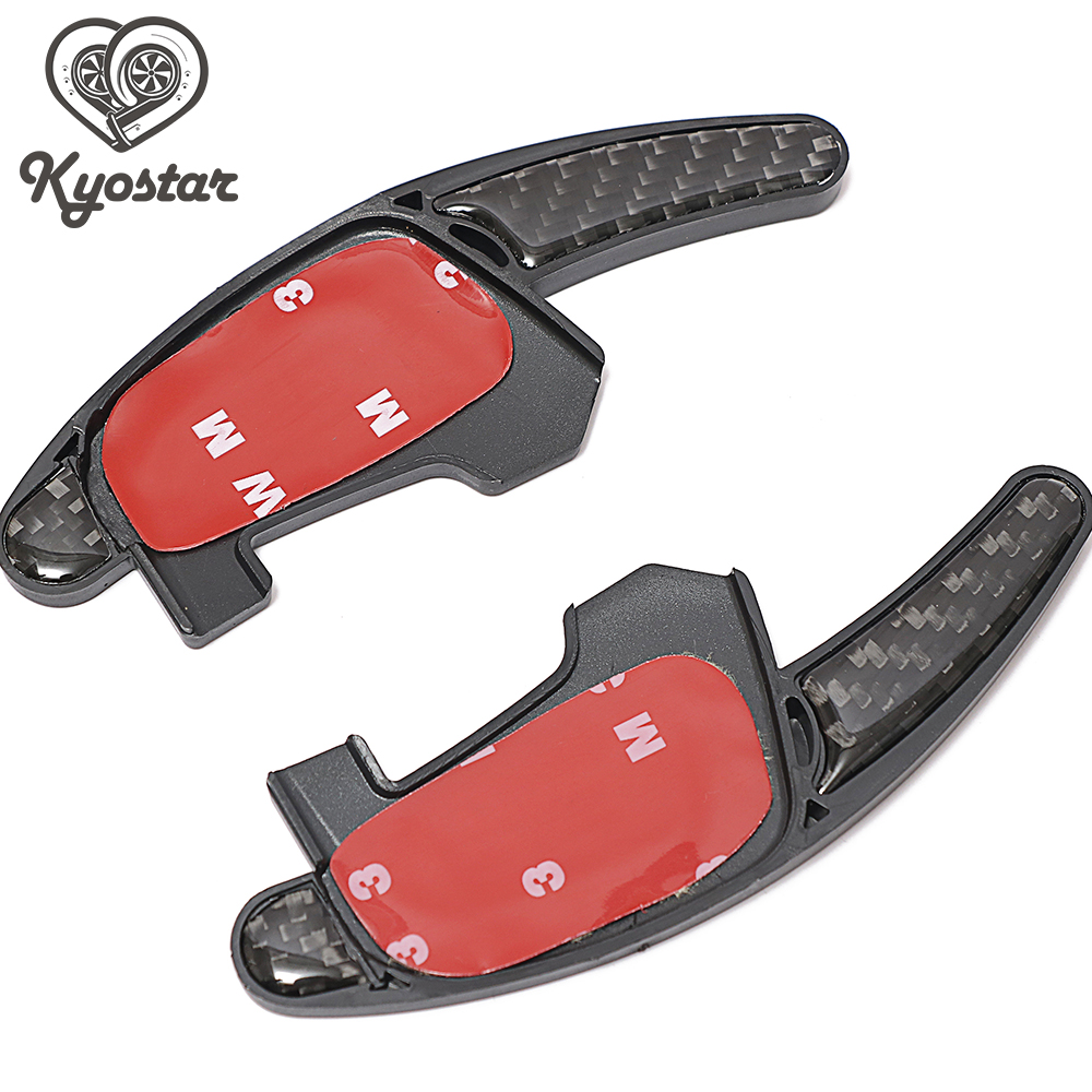 Kulfiber type rat paddle shift for  mk7 golf 7 r mk7 til golf gti abs padle shifter forlængelse udskiftning