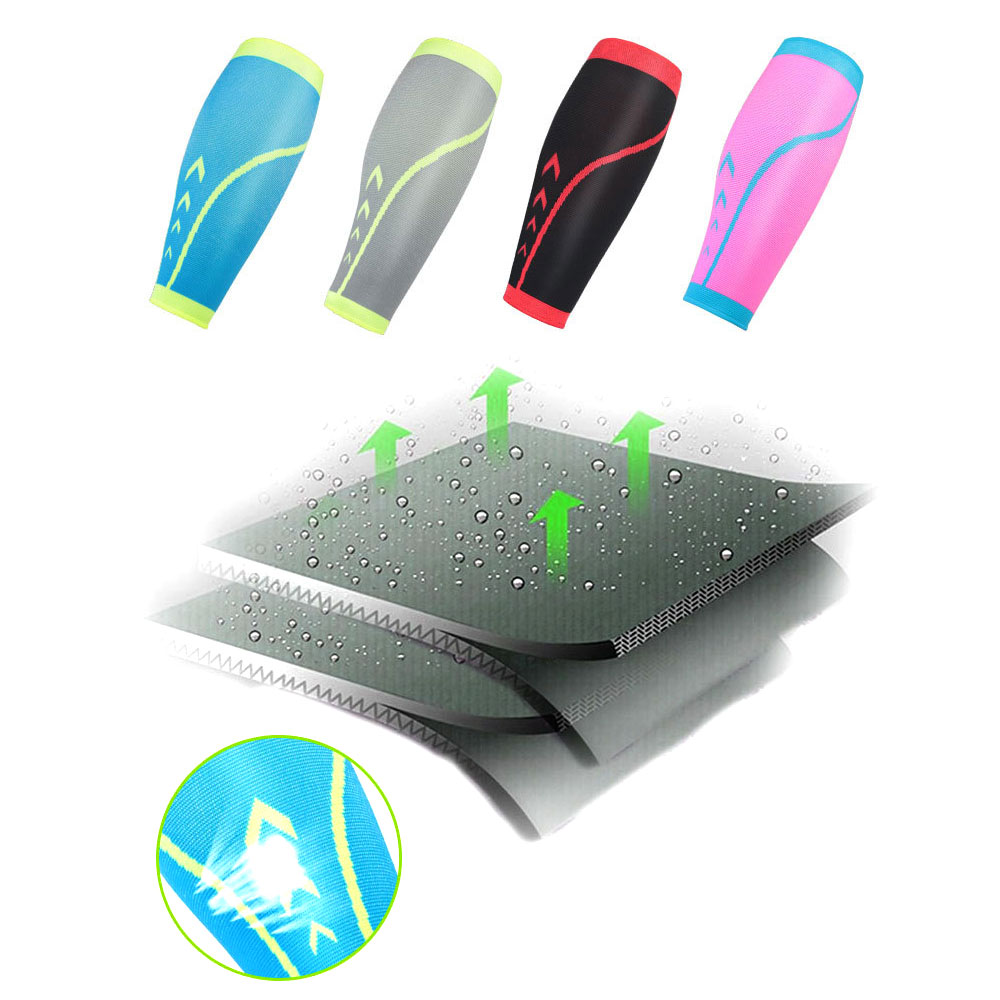 1Pcs Byepain Kalf Compressie Mouw-Been Compressie Sokken Voor Shin Splint, Kalf Pijnbestrijding-Mannen, vrouwen, En Lopers