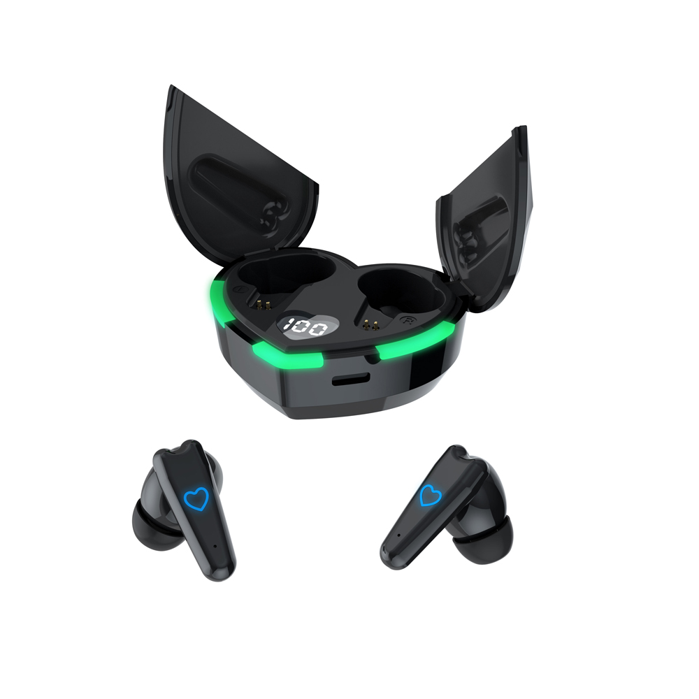 SchöNe TWS Bluetooth-Kopfhörer, kabellose Kopfhörer, Stereo-Sport-Ohrhörer mit Mikrofon, kabelloses Bluetooth-Headset für iPhone Xiaomi