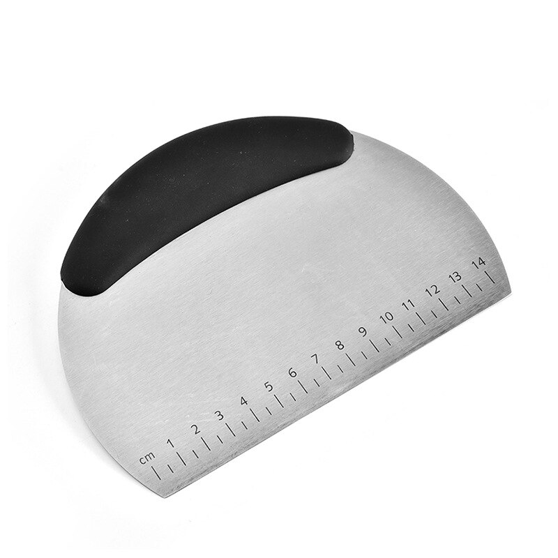 Stainless Steel Dough Cutter Flour Pastry Cutter With Scale Pizza Cutter Bread Dough Cutter Dough Cutting Tool