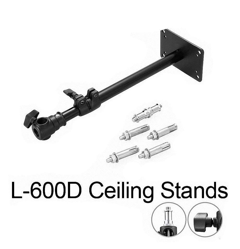 Meking Photography Photo Studio Video Wall Ceiling Mount Stand Overhead with 1/4" Thread for video camera wall mount