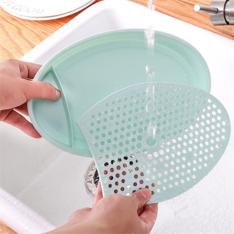 Kitchenace 1pc plast kjøkken dreneringsplate til dumplings kinesisk dumpling jiaozi retter praktisk dumpling container gagets