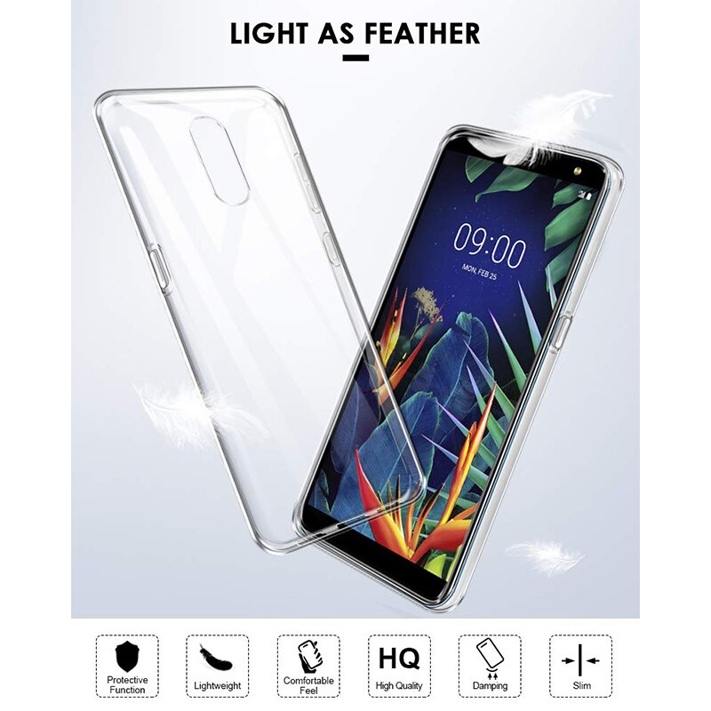 Siliconen Beschermhoes Covers Voor Lg K40/K12 Plus/X4 Soft Tpu Transparant Telefoon Terug Shell LGK40 k12Plus X42019 Clear Gel