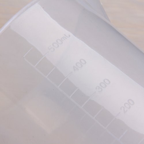 and 500ml Transparent Graduated Beaker with Handle