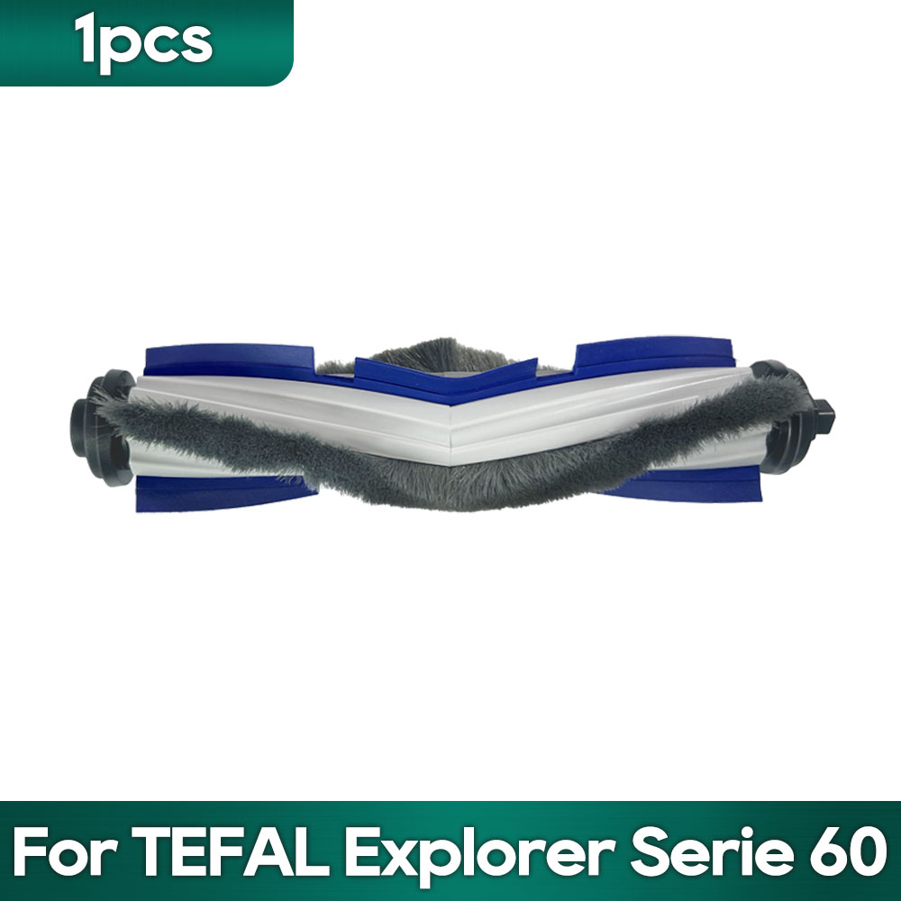 For TEFAL Explorer Serie 60 / RG7447 / RG7455 / RG7447wh / RG7455WH Robot Vacuum Spare part Accessories Brush Filter Mop: light yellow