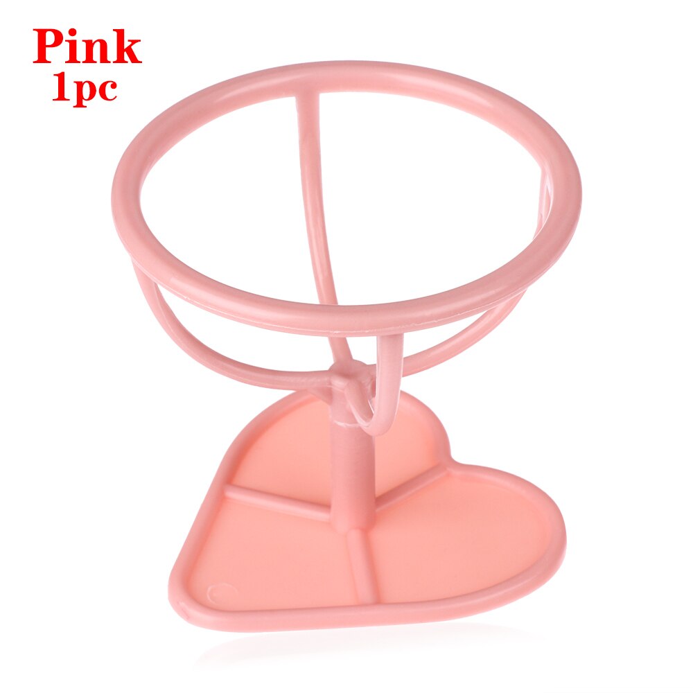 1 Pc Make-Up Spons Drogen Houder Beugel Cosmetische Organizer Bladerdeeg Houders Display Stand Ei Spons Make Up Opslag Bladerdeeg Ondersteuning: pink
