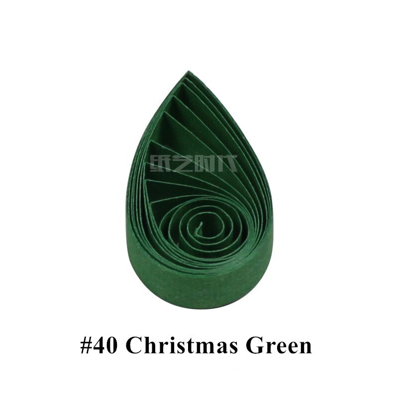 Paper Quilling Strips Single Color 48 Colors for Choice 54cm Length One Color 120 Strips per Pack Paper Width 3mm Corlor29 to 48: 40
