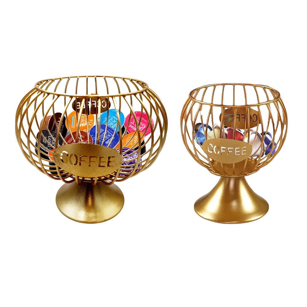 Coffee Pod Holder For Dolce Gusto Nespresso Lavazza Capsule Display Capsule Rack Matel Tower Stand Storage Shelves Nice